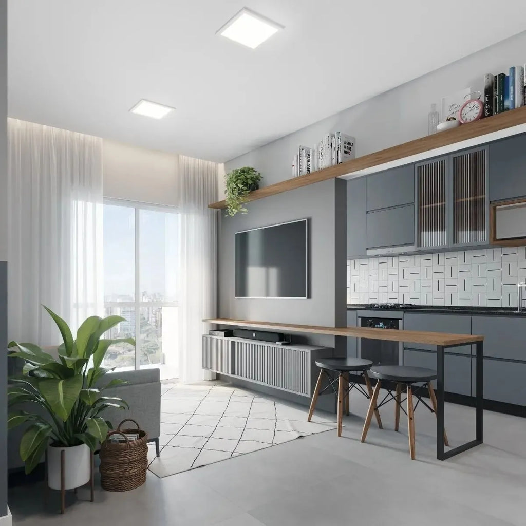 Plafon Led 24w Luz Fría Techo
