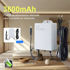 Powerbank Camara De Seguridad Mini Ups 7500 Mah Alimentación