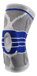 Rodillera deportiva con varillas de protección y gel