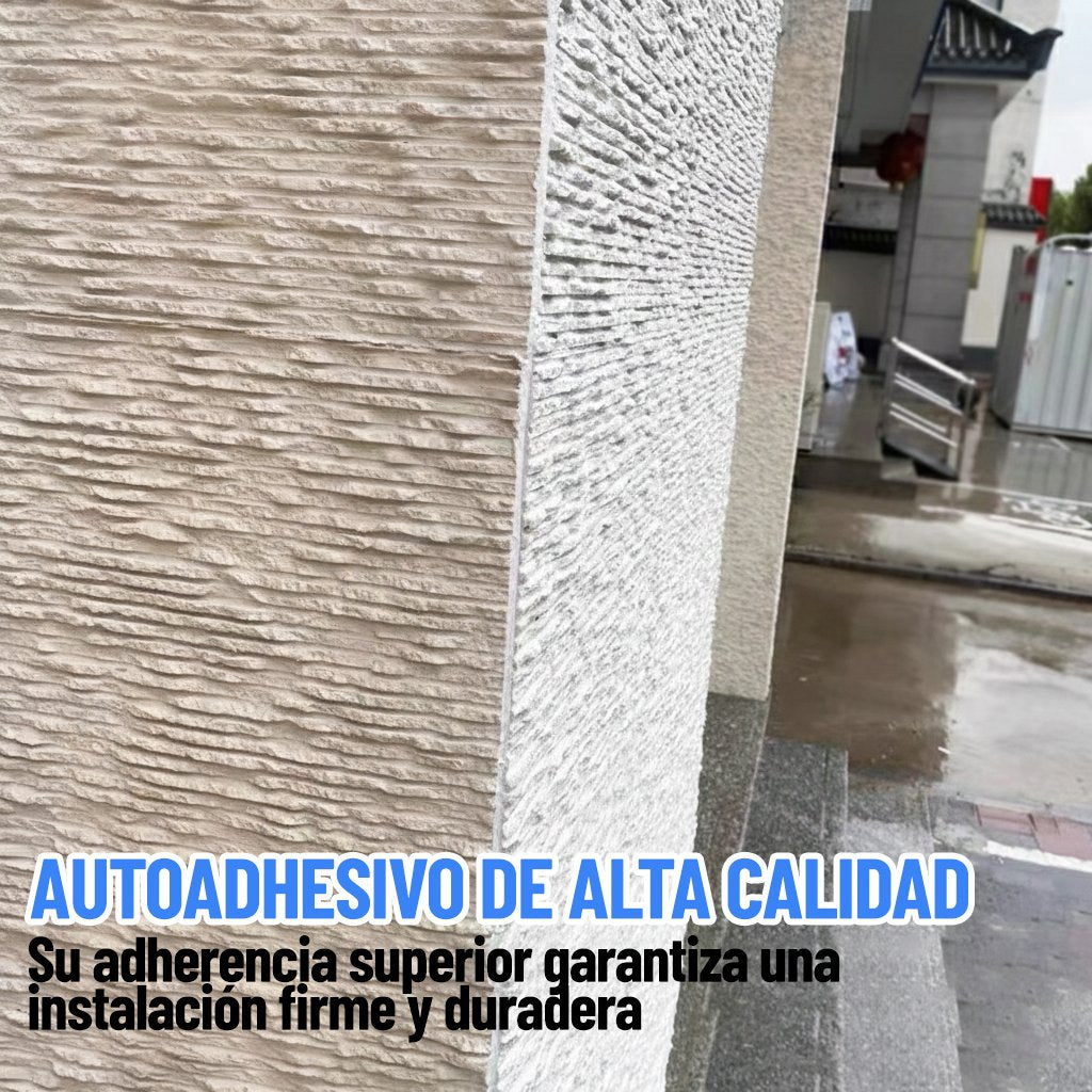 Placa adhesiva con textura 3D en rollo