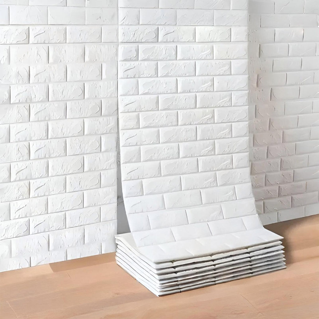 Rollo de revestimiento para pared simil ladrillo