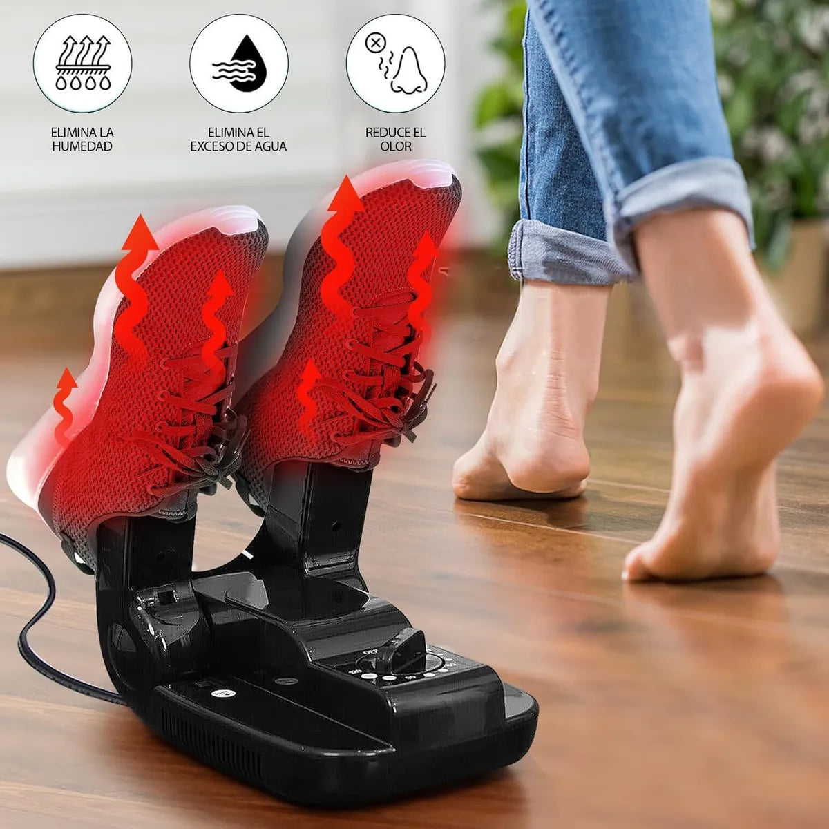 Secador y desodorizador de zapatos