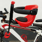 Silla de bicicleta para niños con posapies y sujeción lateral