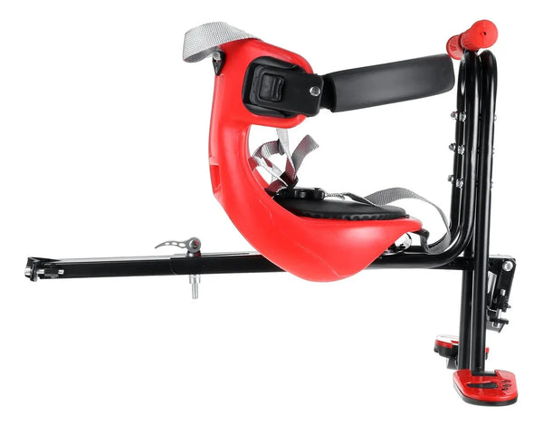 Silla de bicicleta para niños con posapies y sujeción lateral