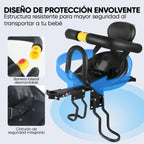 Silla frontal de bicicleta para niño