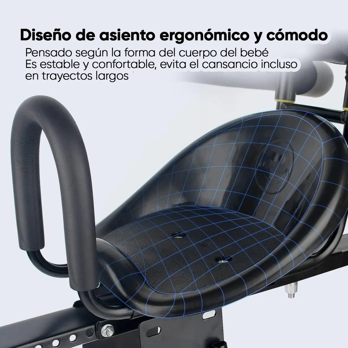 Silla frontal de bicicleta para niño
