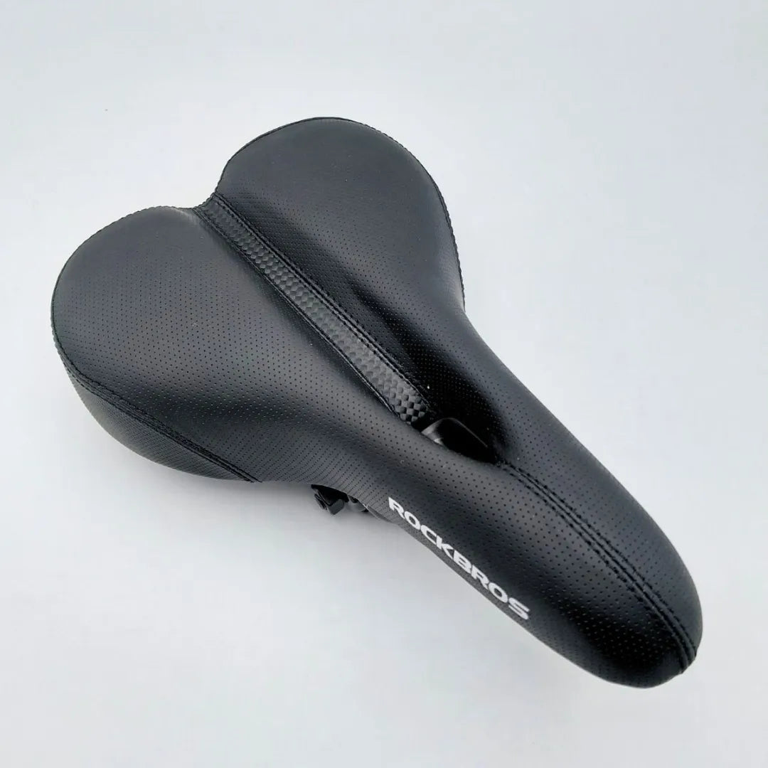 Asiento para bicicleta con luz LED trasera