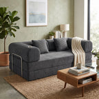 Sillon Teddy 3 Cuerpos Con Posavasos Teddy Cama Living Tela