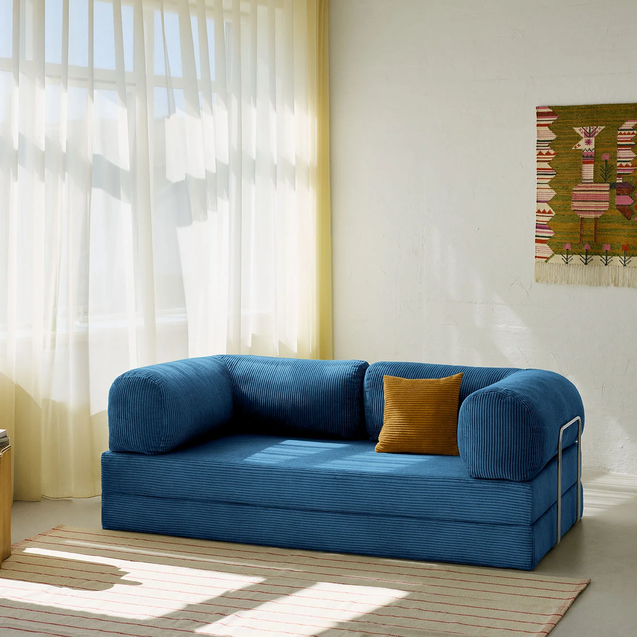 Sillón de 2 cuerpos estilo Teddy Premium