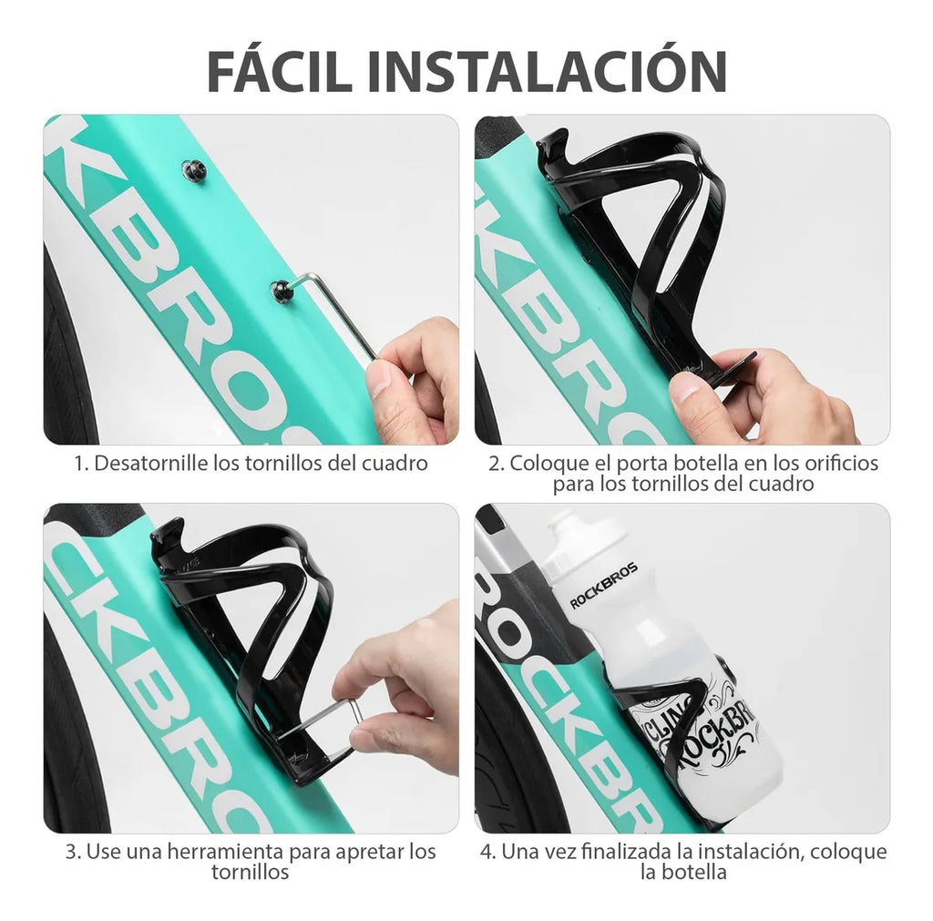 Soporte de bicicleta para caramañola