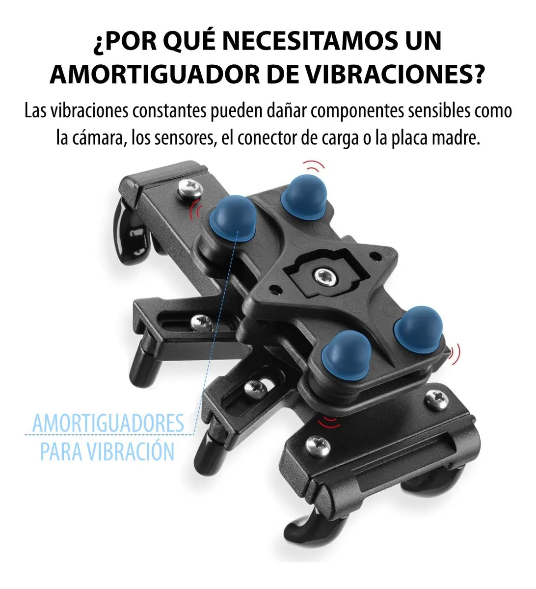 Soporte de celular para moto, bicicleta o scooter