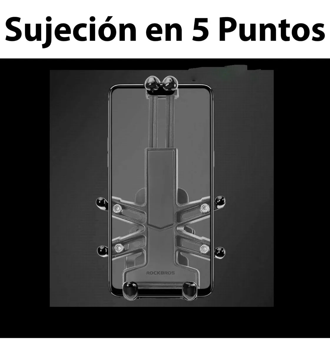 Soporte de celular para moto, bicicleta o scooter