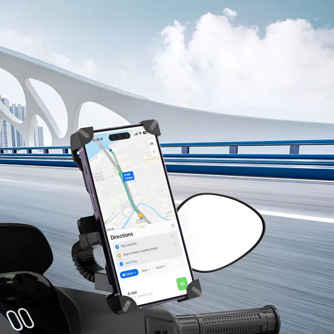 Soporte de celular para moto