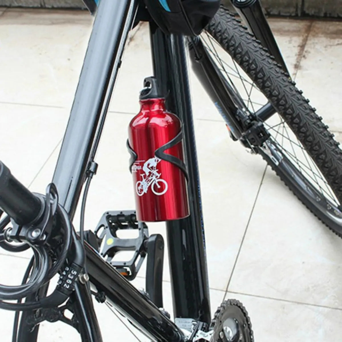 Soporte de bicicleta para caramañola