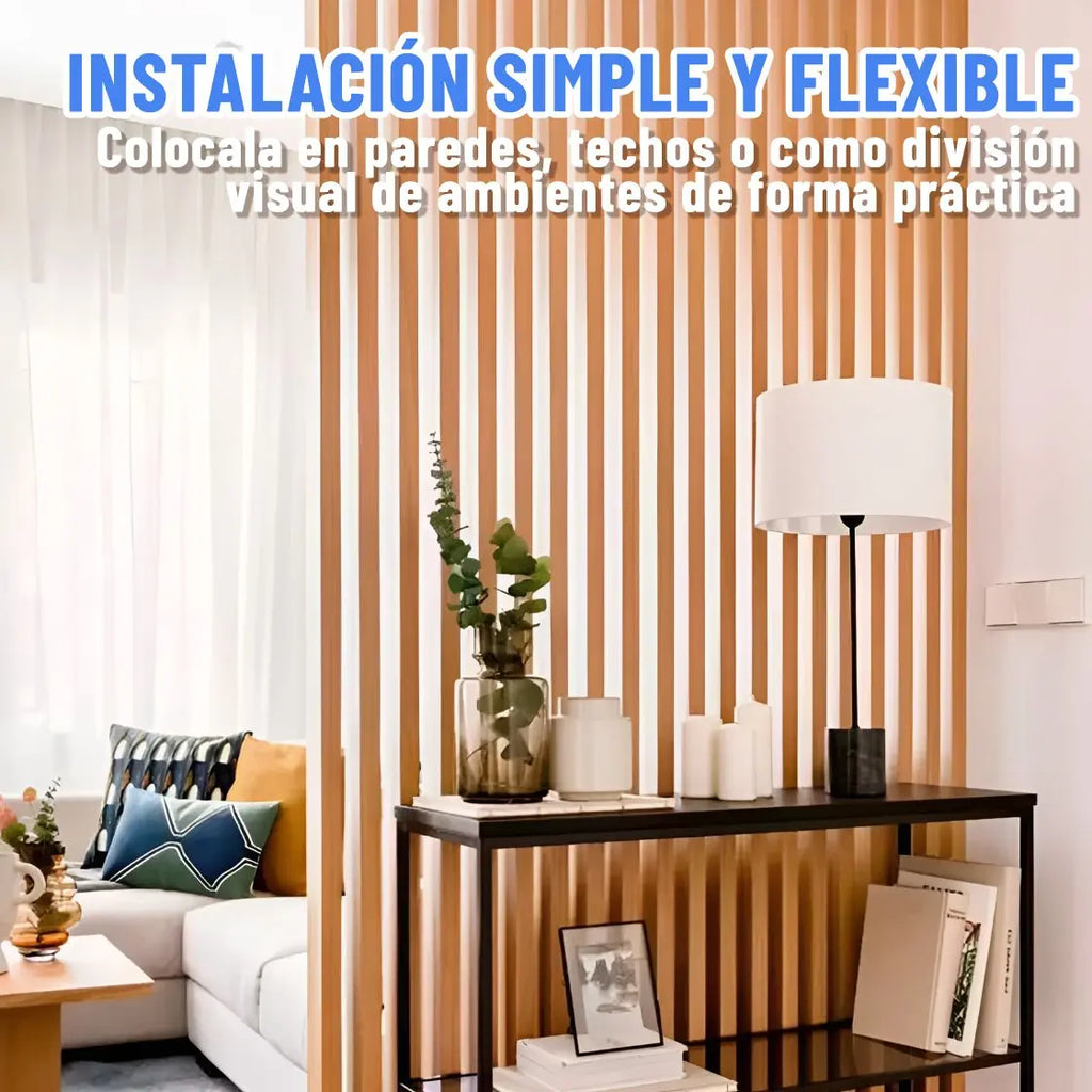 Tirante WPC para revestimiento interior