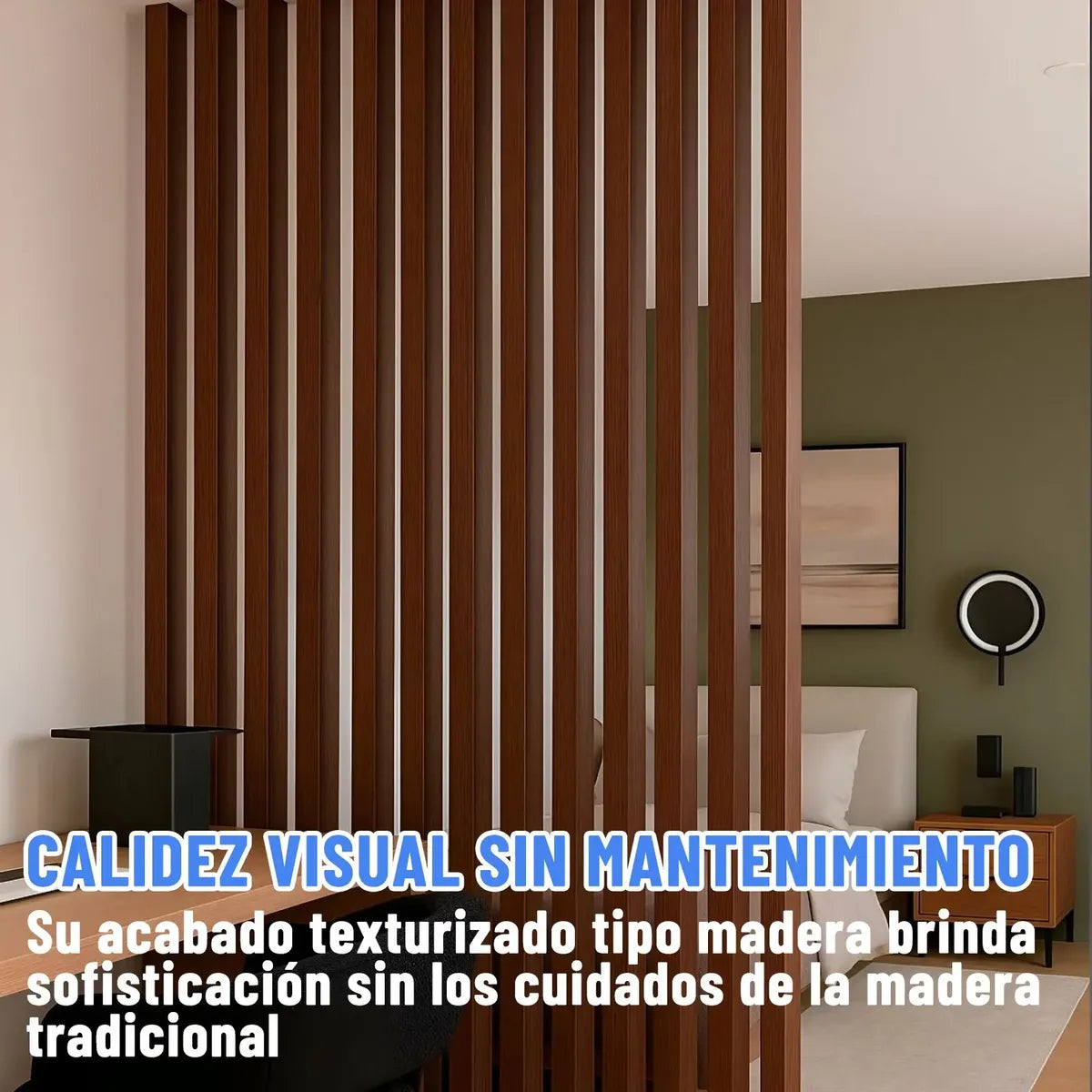 Tirante WPC para revestimiento interior