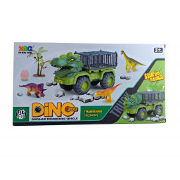 DINO ZOO TRUCK TYRANNOSAURUS DINOSAUR ENGINEERING JUGUETE