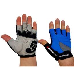 GUANTES CICLISMO MEDIO DEDO ROCKBROS ANTI-TRANSPIRACIN