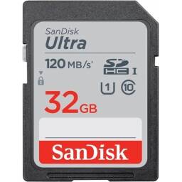 SANDISK MEMORIA SDHC  ULTRA 120MB TRANSFERENCIA 32GB