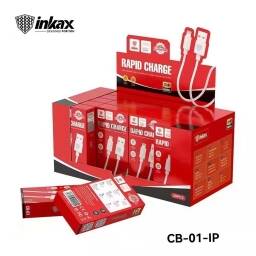 CABLE DE CARGA RPIDA INKAX USB-IPHONE 2.1A 1 METRO CB-01-IP