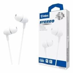 AURICULARES BAJOS PROFUNDOS E14 INKAX BLANCOS MANOS LIBRES