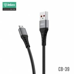 CABLE DE CARGA INKAX CB-39 1METRO 3.1A USB A MICRO USB