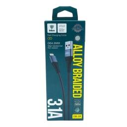 CABLE DE CARGA INKAX CB-39 1METRO 3.1A USB A IPHONE