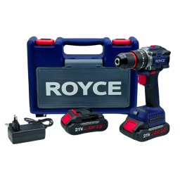 TALADRO ROYCE RECARGABLE 21V 2 BATERAS