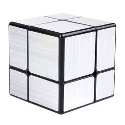 CUBO DE RUBIK QIYI 2X2 MIRROR CUBE SILVER ESPEJO